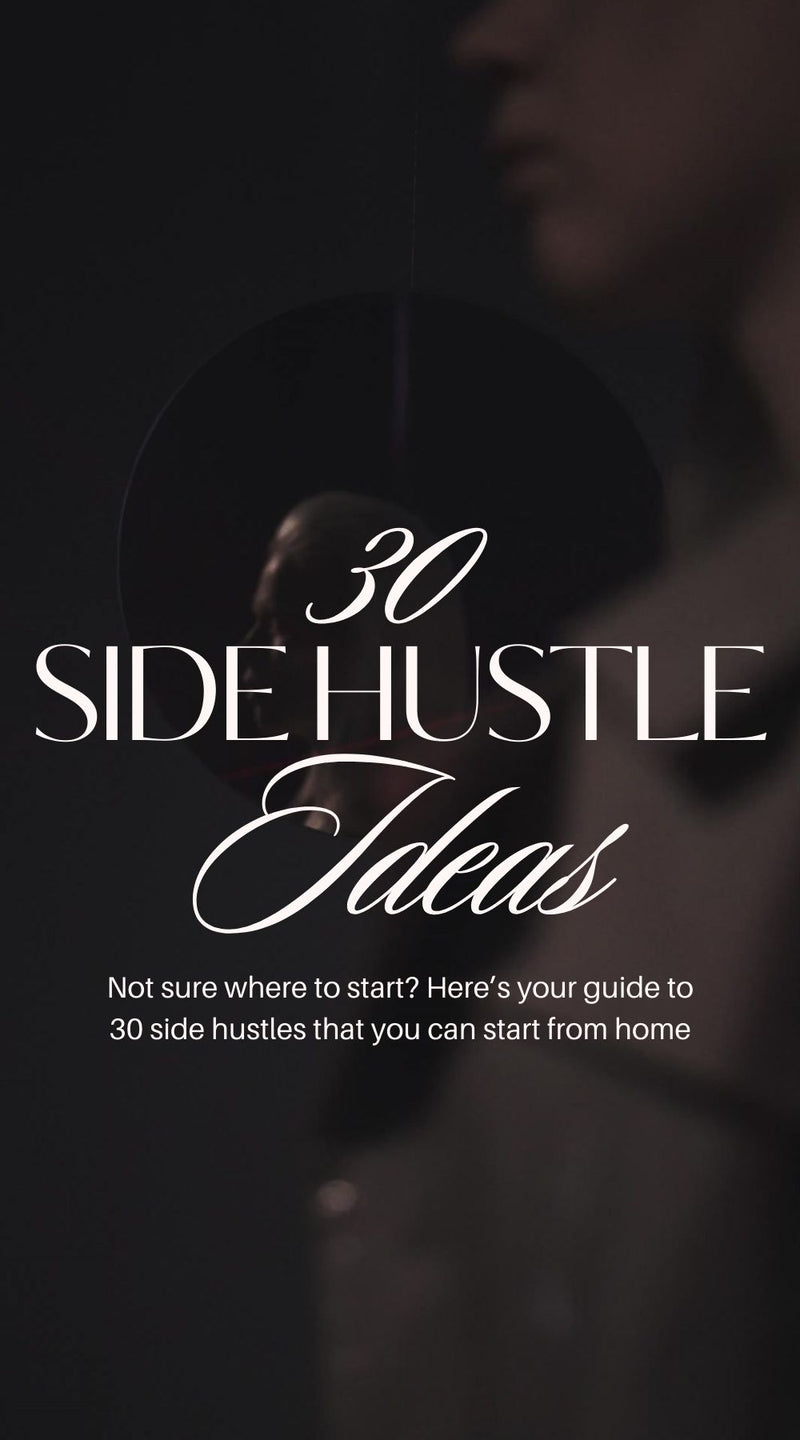 30 skills to help you generate extra income or start a new career. A digital guide to unlock your potential and turn your passion into profit.