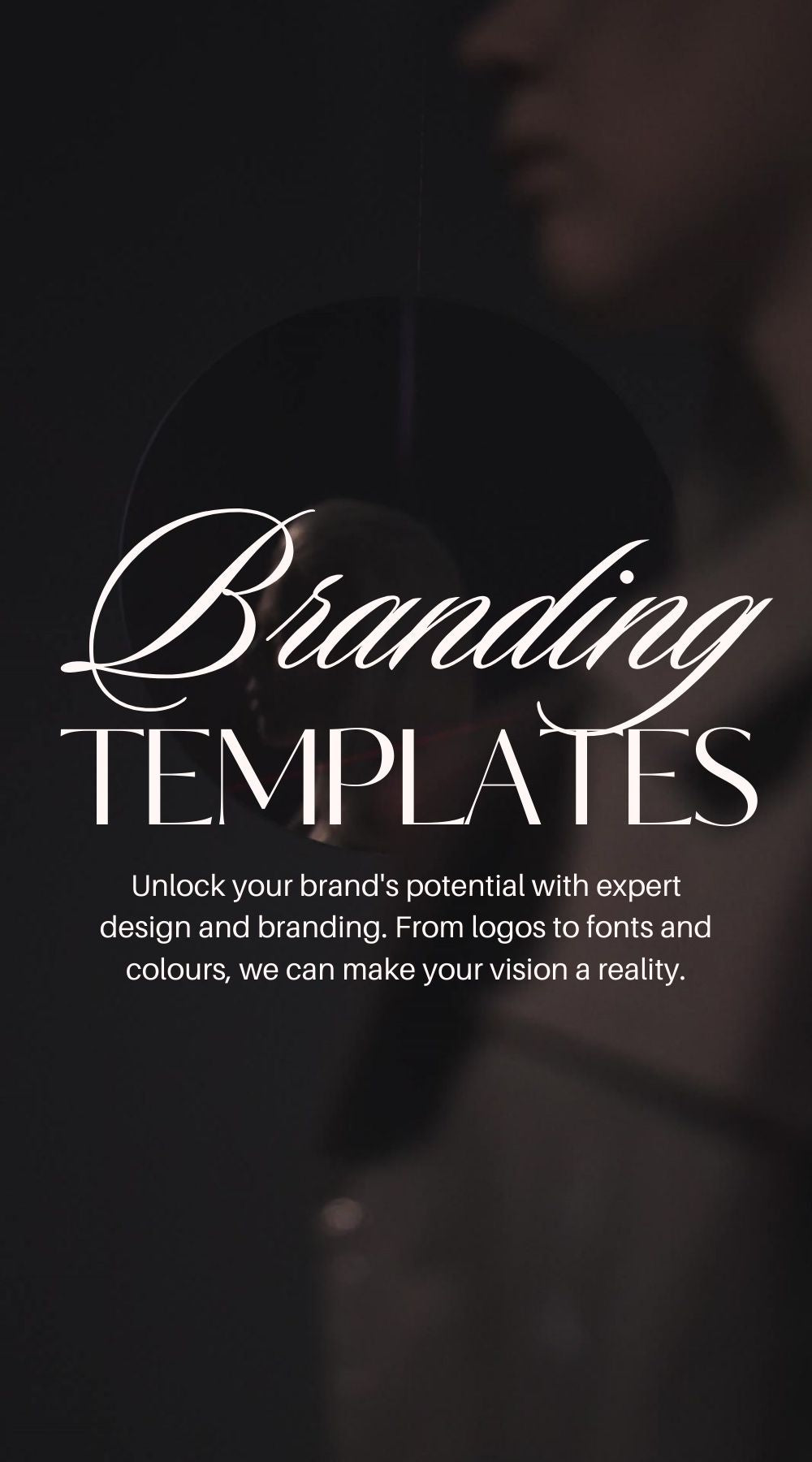 Branding Template Package – 26 customizable templates for logos, brand colors, and fonts to create a cohesive, professional brand identity.