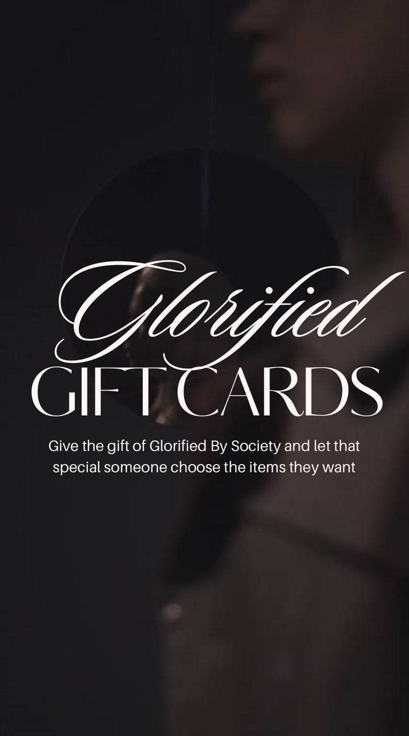 Glorified By Society Gift Card – the perfect last-minute gift for luxurious, non-toxic home fragrances, including candles, room sprays, and more.