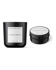 NON-TOXIC COCONUT SOY CANDLES |3.5 OZ & 8 OZ | HAND POURED IN OTTAWA | GLORIFIED BY SOCIETY