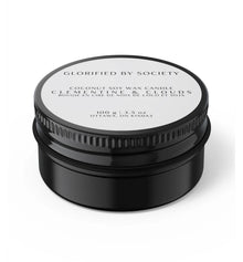 NON-TOXIC COCONUT SOY CANDLES |3.5 OZ & 8 OZ | HAND POURED IN OTTAWA | GLORIFIED BY SOCIETY