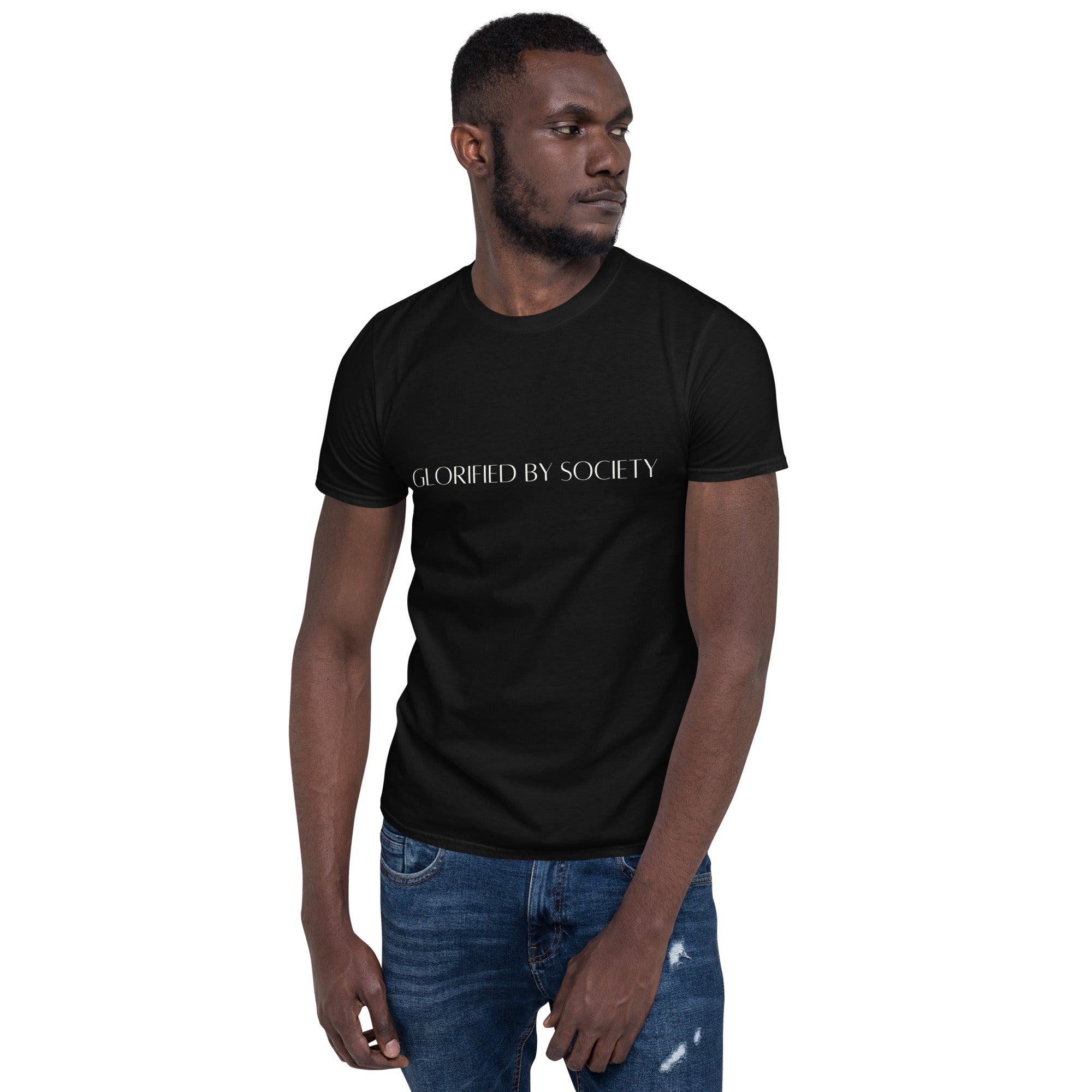 Classic short-sleeve unisex t-shirt, made from soft and breathable fabric, offering a comfortable fit for all. Perfect for everyday wear, this versatile shirt can be styled for any occasion.